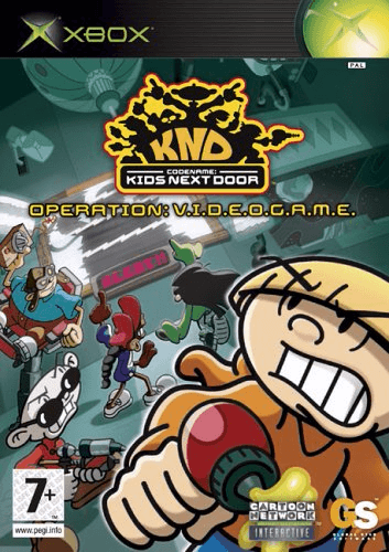 Codename Kids Next Door Operation VIDEOGAME box art for Xbox